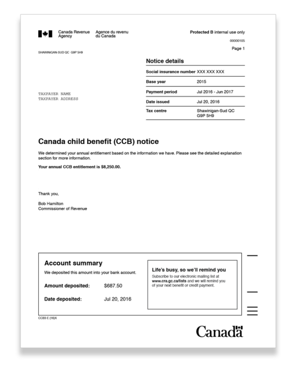 New Canada Child Benefit (CCB) Payment Will Be Sent On October 20 - +1 News